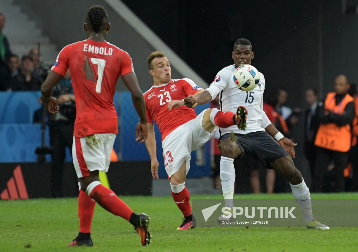 UEFA Euro 2016. Switzerland vs. France