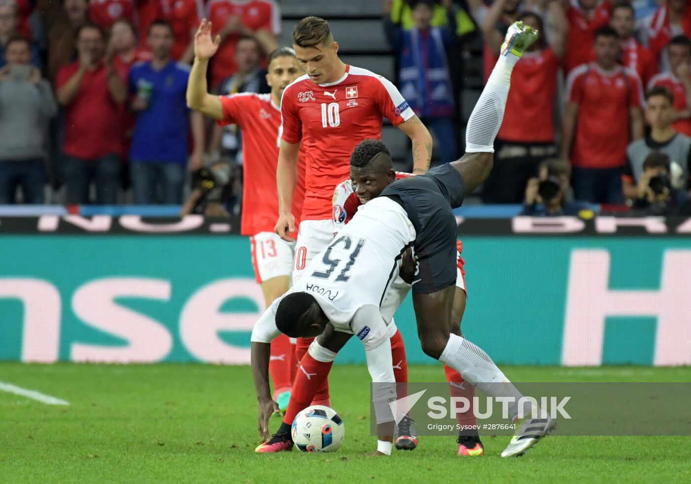 UEFA Euro 2016. Switzerland vs. France