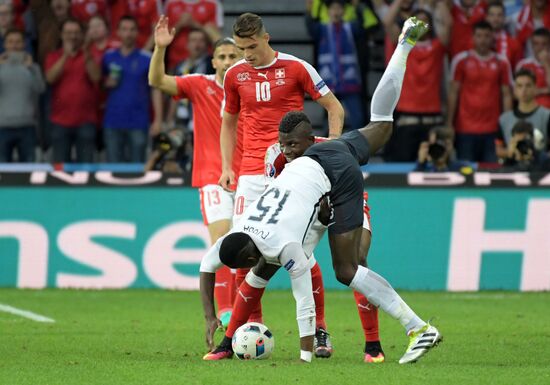 UEFA Euro 2016. Switzerland vs. France