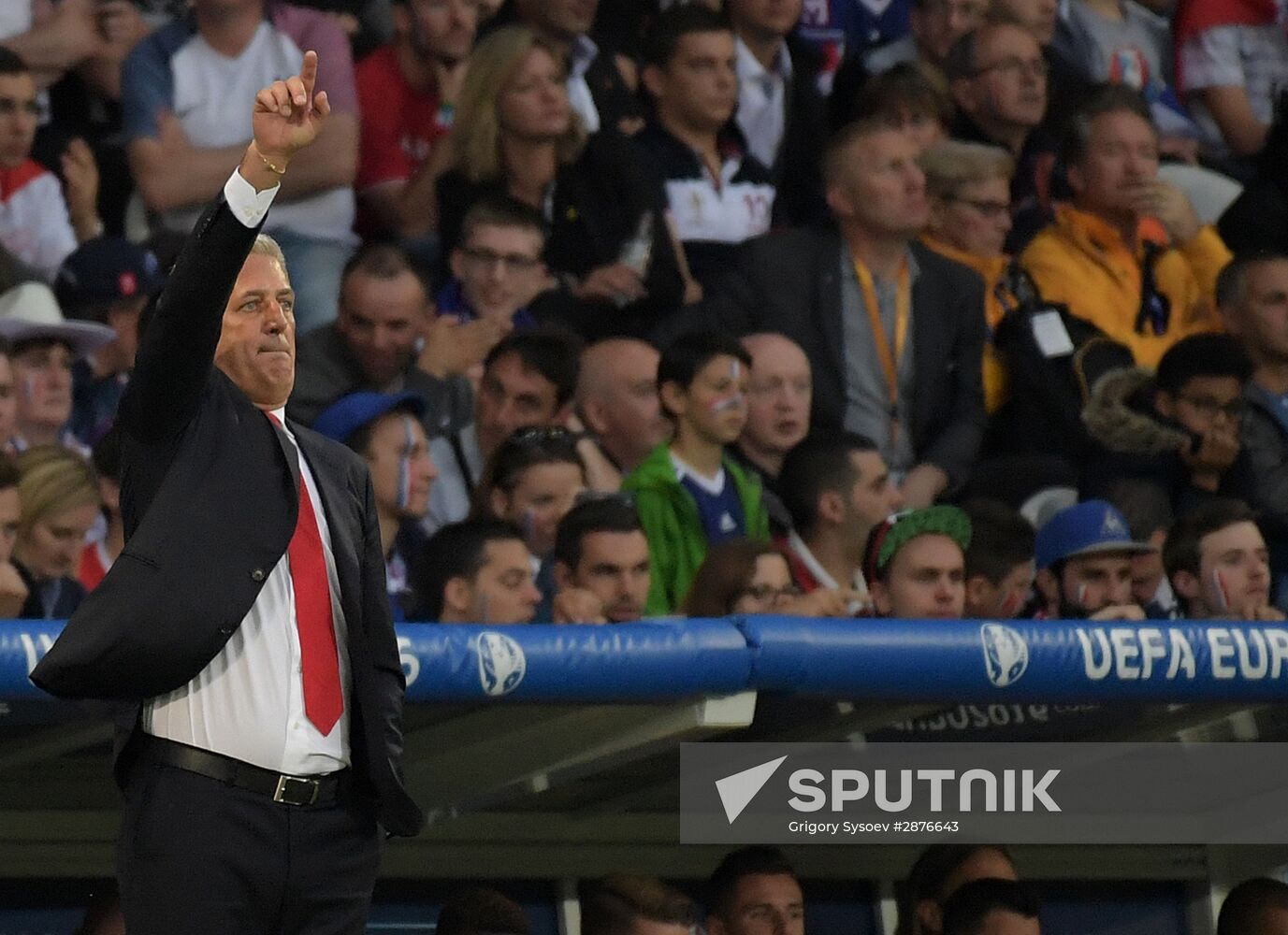 UEFA Euro 2016. Switzerland vs. France
