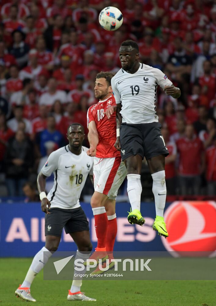 UEFA Euro 2016. Switzerland vs. France