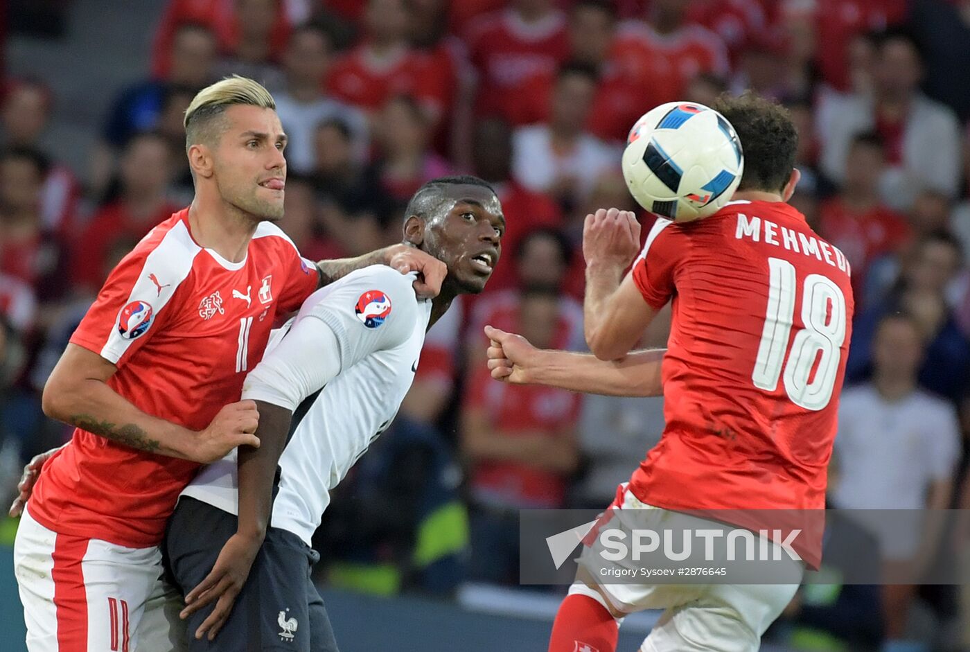 UEFA Euro 2016. Switzerland vs. France