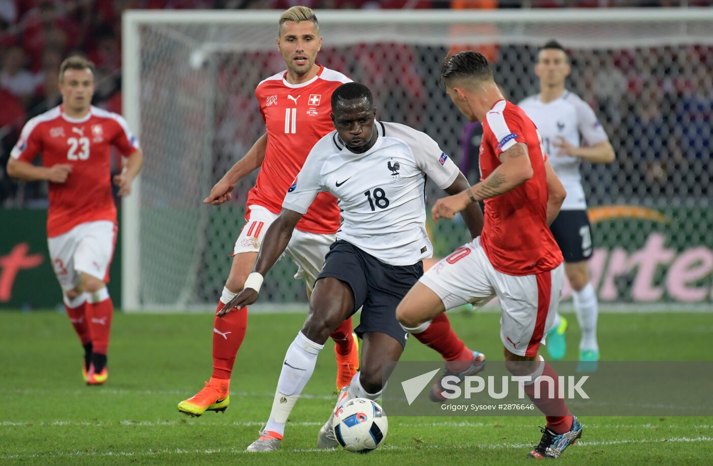 UEFA Euro 2016. Switzerland vs. France