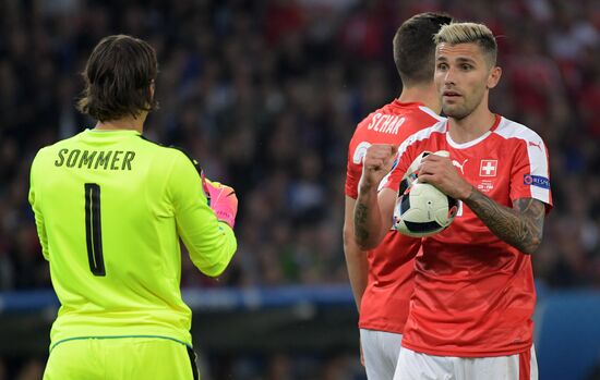 UEFA Euro 2016. Switzerland vs. France
