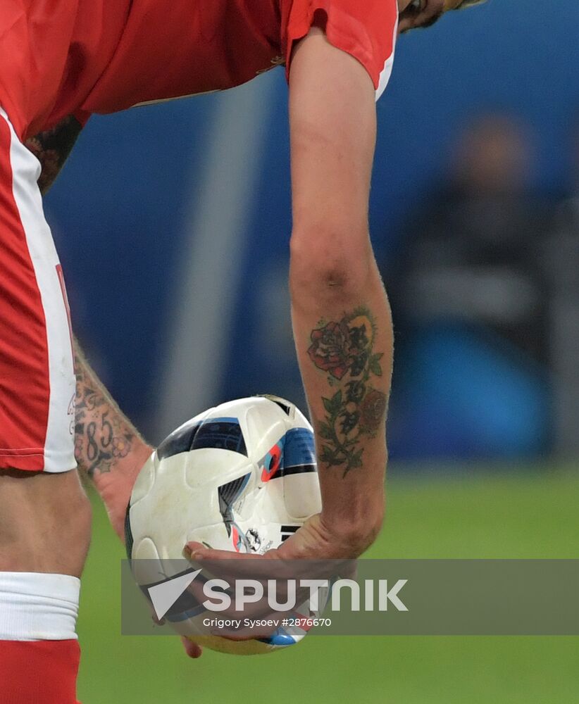 UEFA Euro 2016. Switzerland vs. France