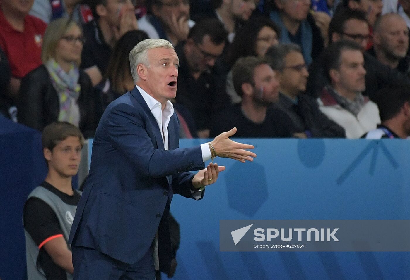 UEFA Euro 2016. Switzerland vs. France