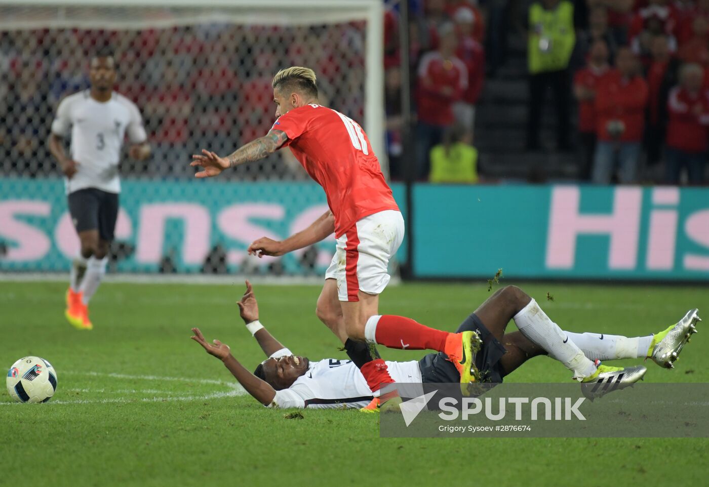 UEFA Euro 2016. Switzerland vs. France