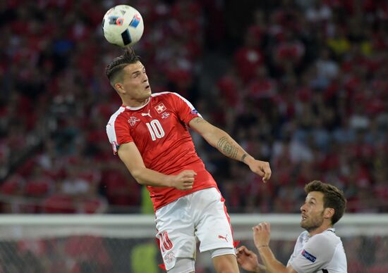 UEFA Euro 2016. Switzerland vs. France