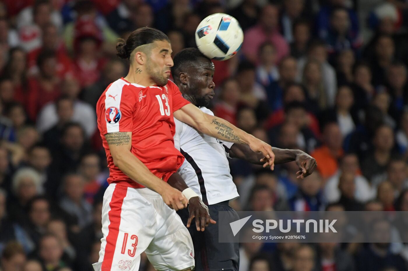 UEFA Euro 2016. Switzerland vs. France