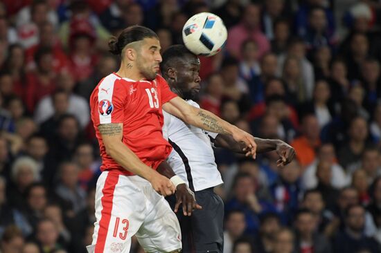 UEFA Euro 2016. Switzerland vs. France