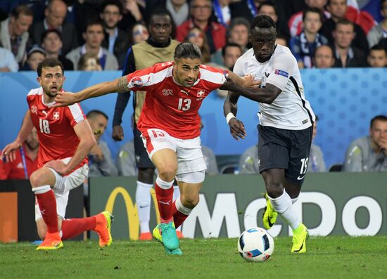 UEFA Euro 2016. Switzerland vs. France