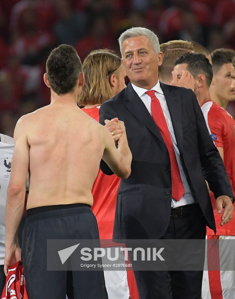 UEFA Euro 2016. Switzerland vs. France