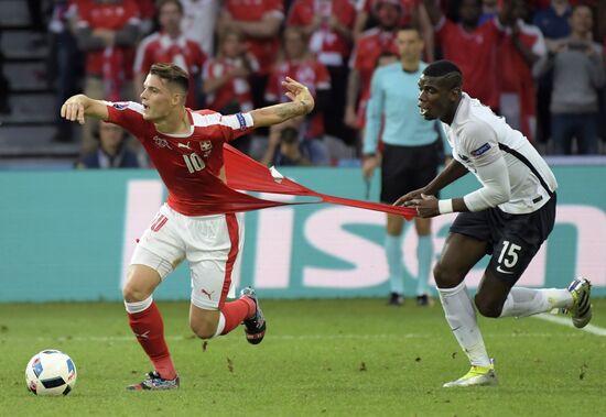 UEFA Euro 2016. Switzerland vs. France