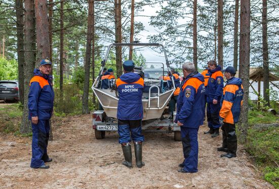 Children die in Karelia during boating trip