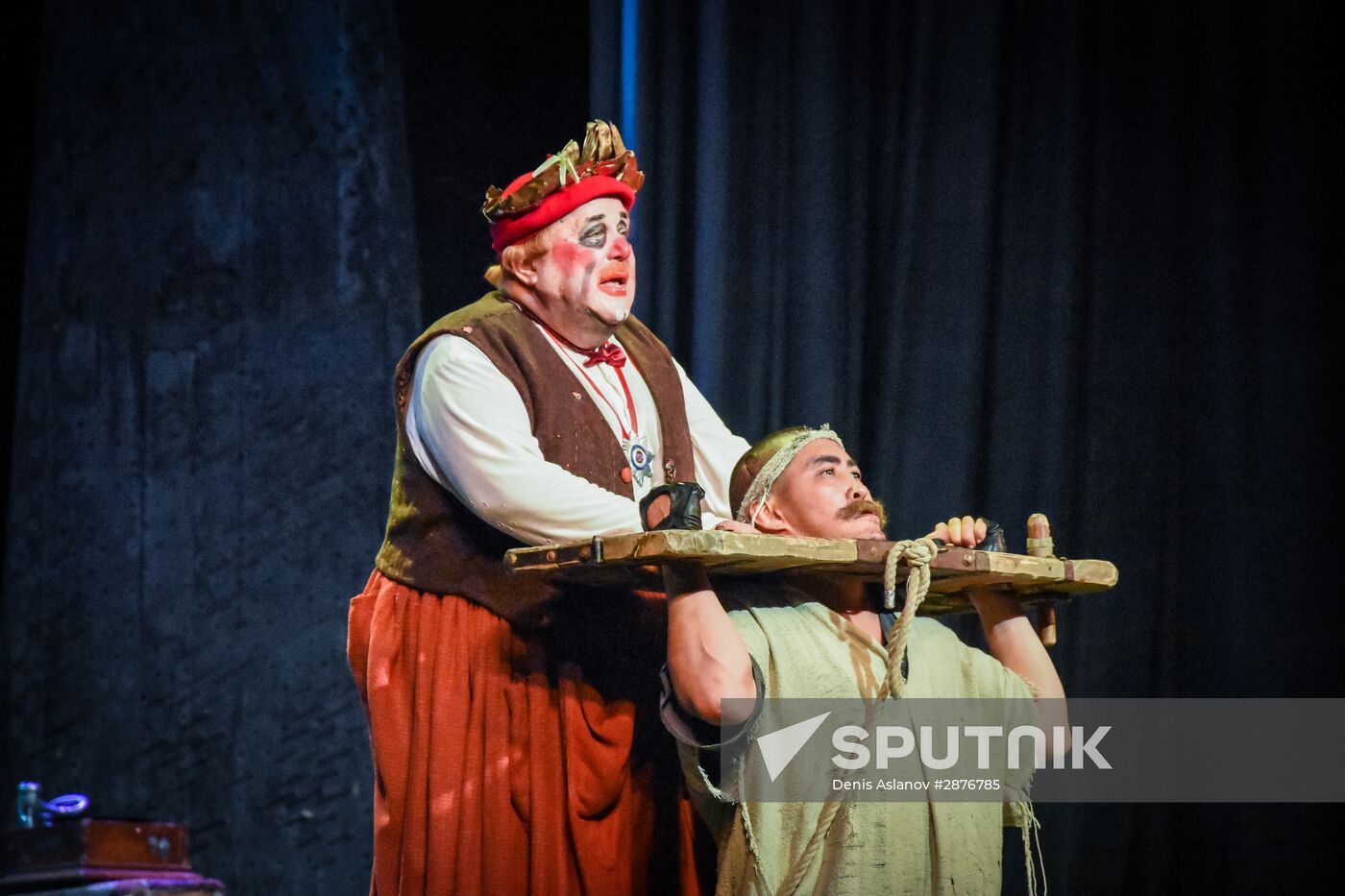 Kalyagin Theater performs at Rustaveli Theater in Tbilisi