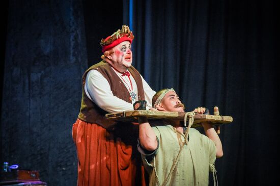 Kalyagin Theater performs at Rustaveli Theater in Tbilisi