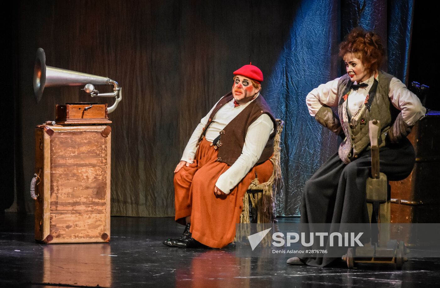 Kalyagin Theater performs at Rustaveli Theater in Tbilisi