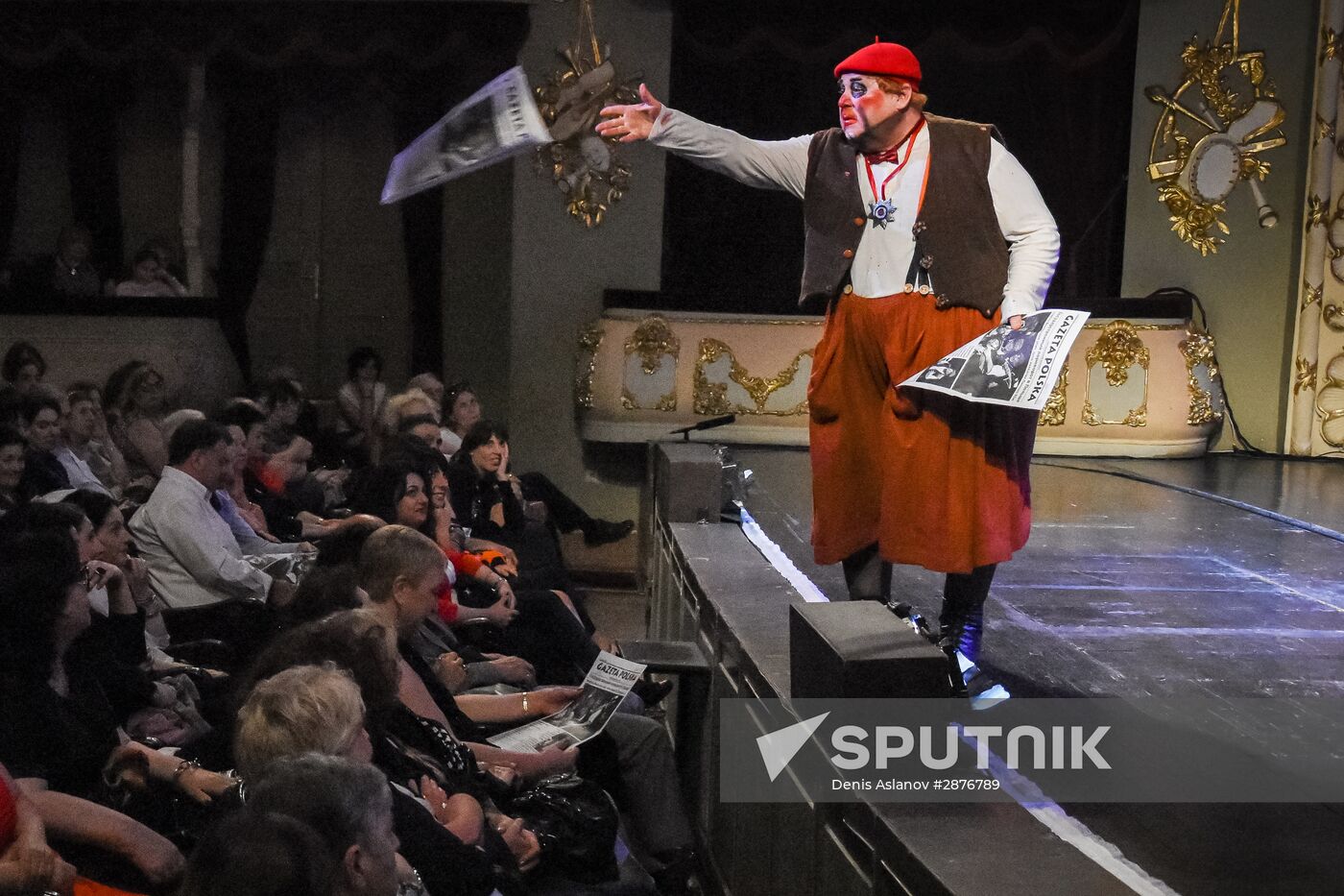 Kalyagin Theater performs at Rustaveli Theater in Tbilisi