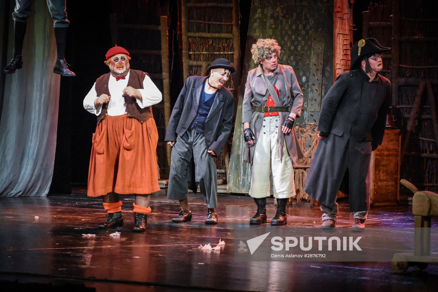 Kalyagin Theater performs at Rustaveli Theater in Tbilisi