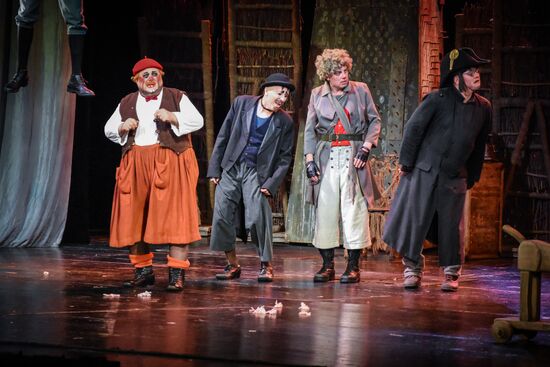 Kalyagin Theater performs at Rustaveli Theater in Tbilisi