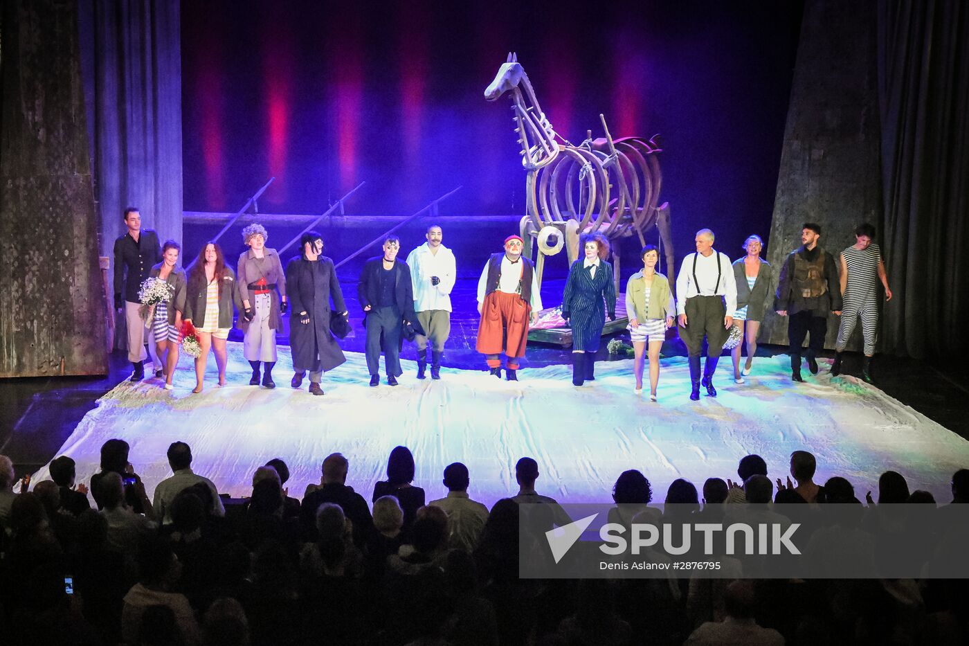 Kalyagin Theater performs at Rustaveli Theater in Tbilisi