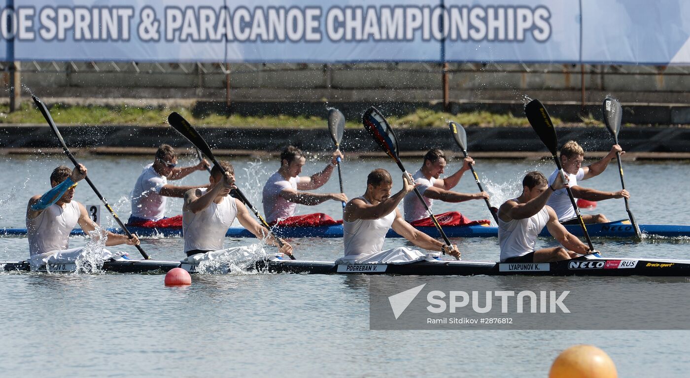 Russian Canoe Sprint Championships. Day Five