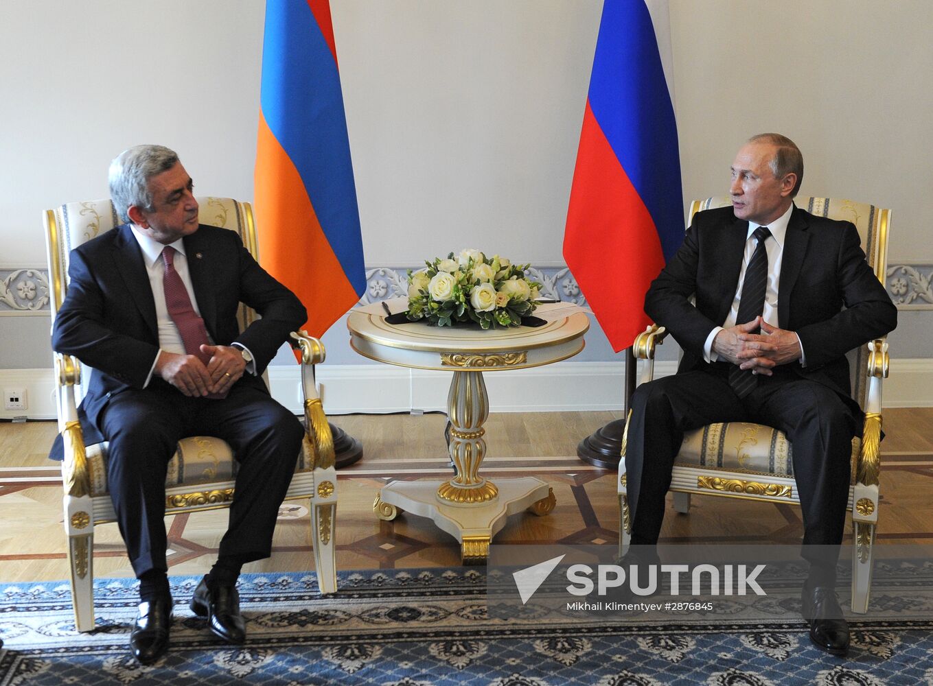 Russian President Vladimir Putin's working trip to St. Petersburg