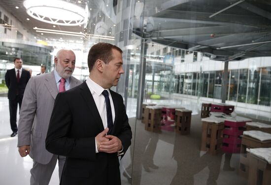 Russian Prime Minister Dmitry Medvedev chairs Skolkovo Foundation Board of Trustees