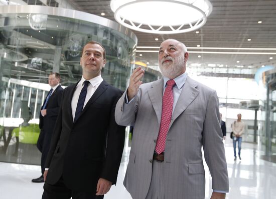 Russian Prime Minister Dmitry Medvedev chairs Skolkovo Foundation Board of Trustees