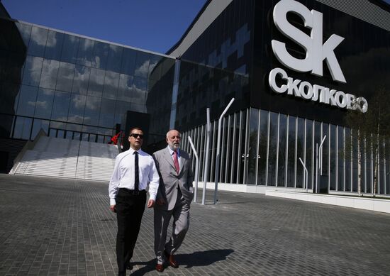 Russian Prime Minister Dmitry Medvedev chairs Skolkovo Foundation Board of Trustees