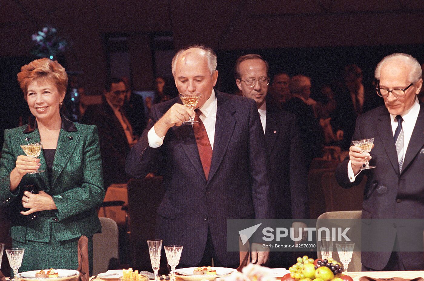 Celebrating 40th anniversary of German Democratic Republic
