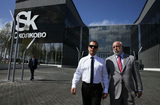 Russian Prime Minister Dmitry Medvedev chairs Skolkovo Foundation Board of Trustees