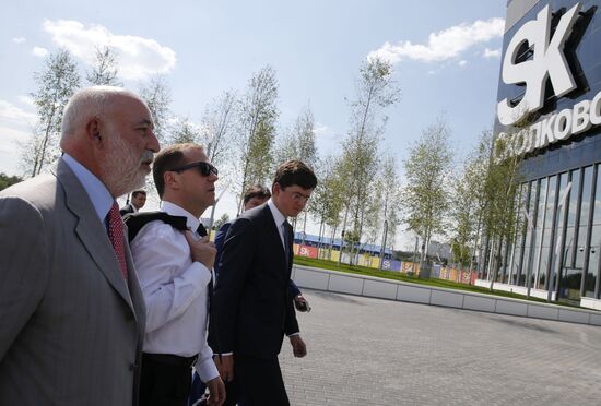 Russian Prime Minister Dmitry Medvedev chairs Skolkovo Foundation Board of Trustees