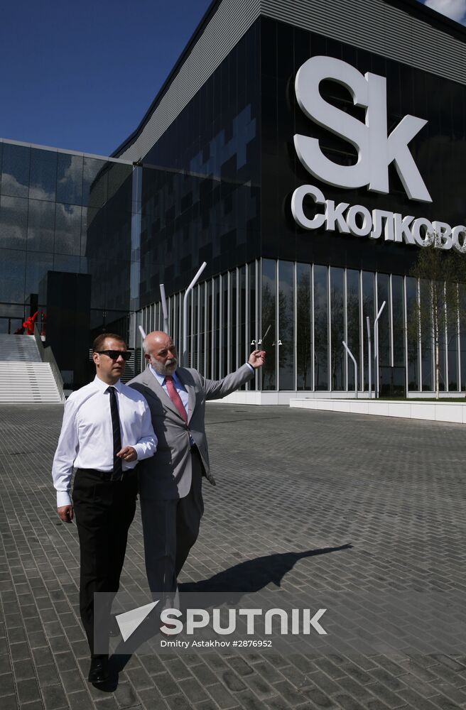 Russian Prime Minister Dmitry Medvedev chairs Skolkovo Foundation Board of Trustees