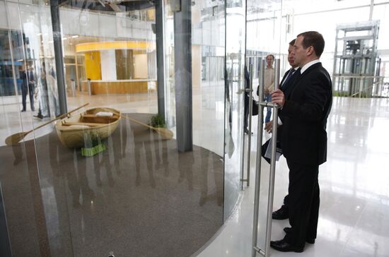 Russian Prime Minister Dmitry Medvedev chairs Skolkovo Foundation Board of Trustees