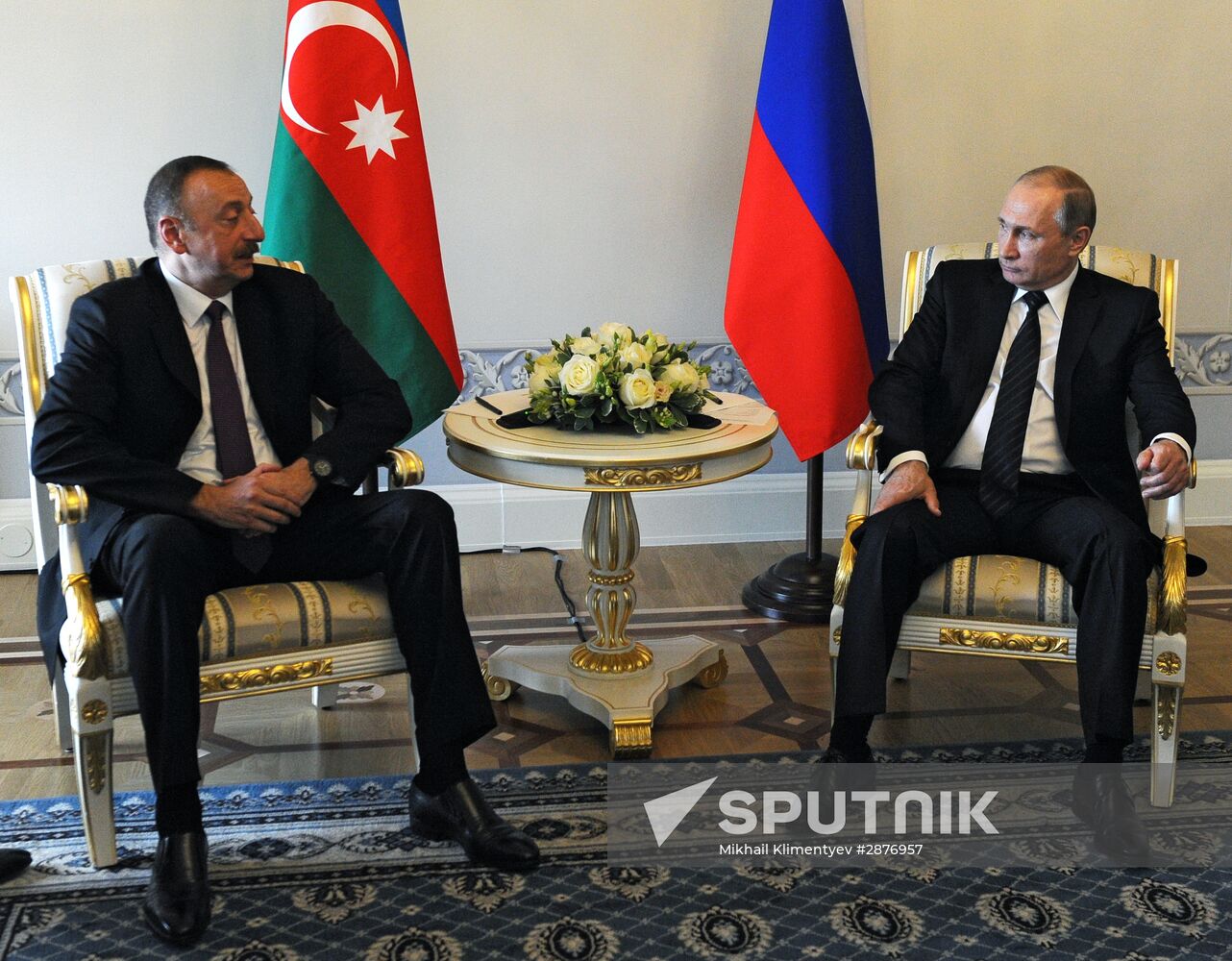 Russian President Vladimir Putin's working trip to St. Petersburg