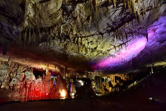 Prometheus Cave in Georgia