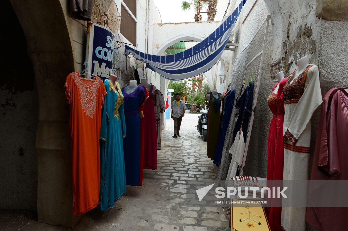 Market on island of Djerba