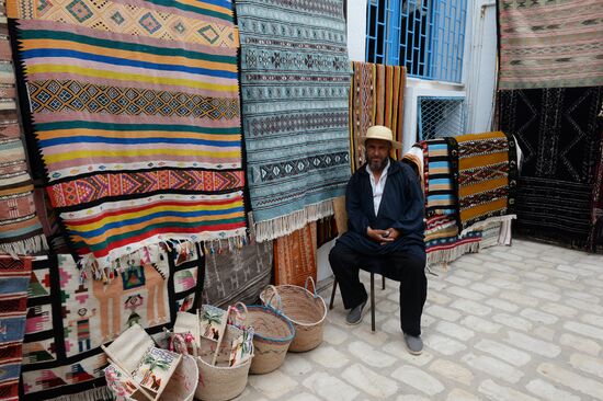 Market on island of Djerba