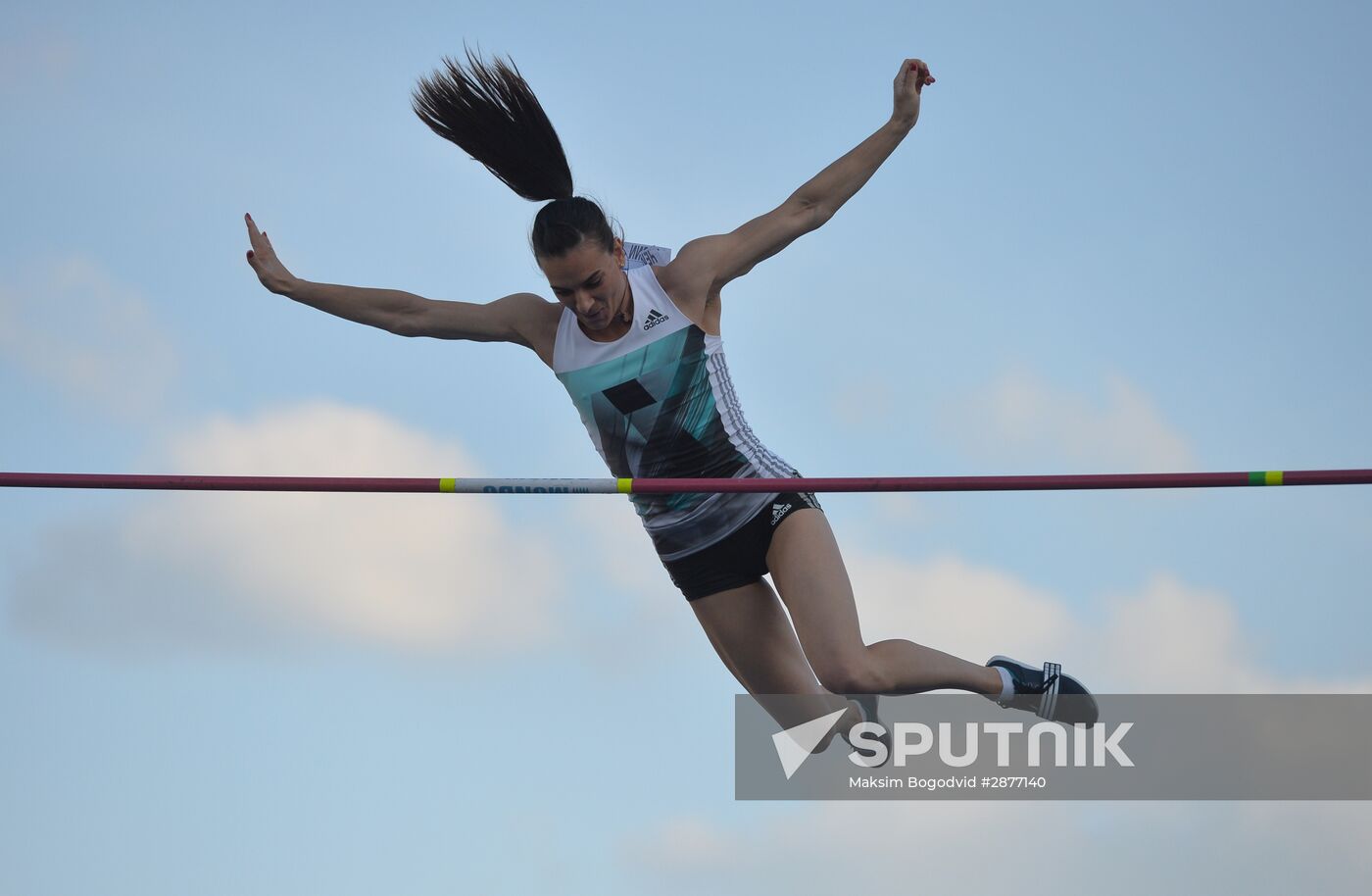 Russian Track and Field Athletics Championship. Day one