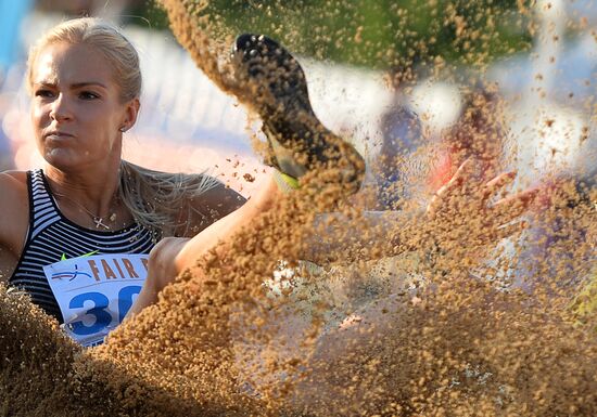 Russian Track and Field Athletics Championship. Day one