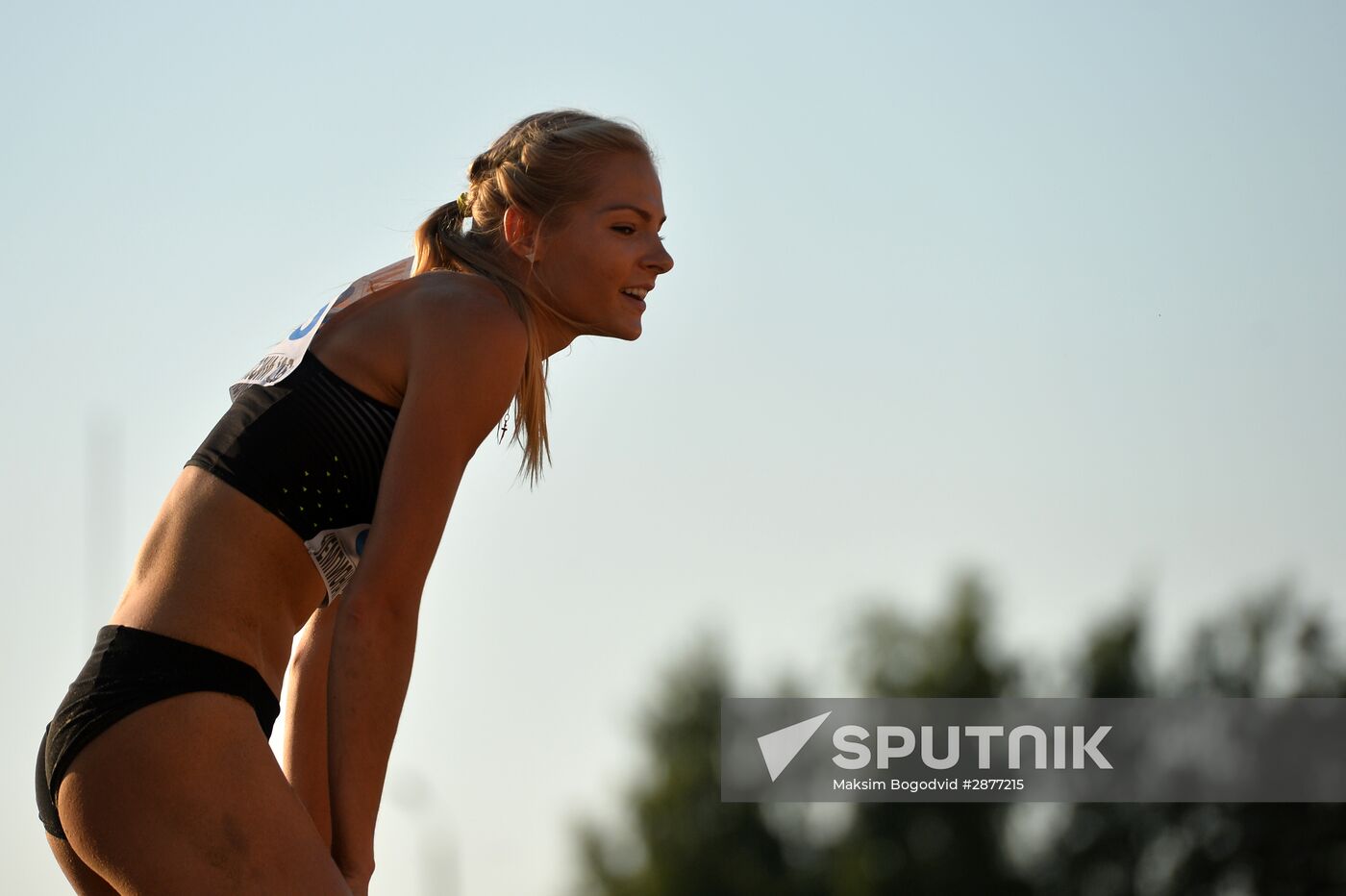 Russian Track and Field Athletics Championship. Day one