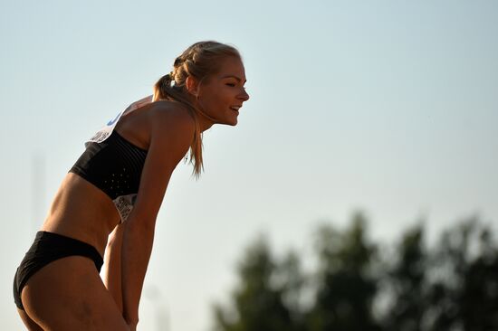 Russian Track and Field Athletics Championship. Day one