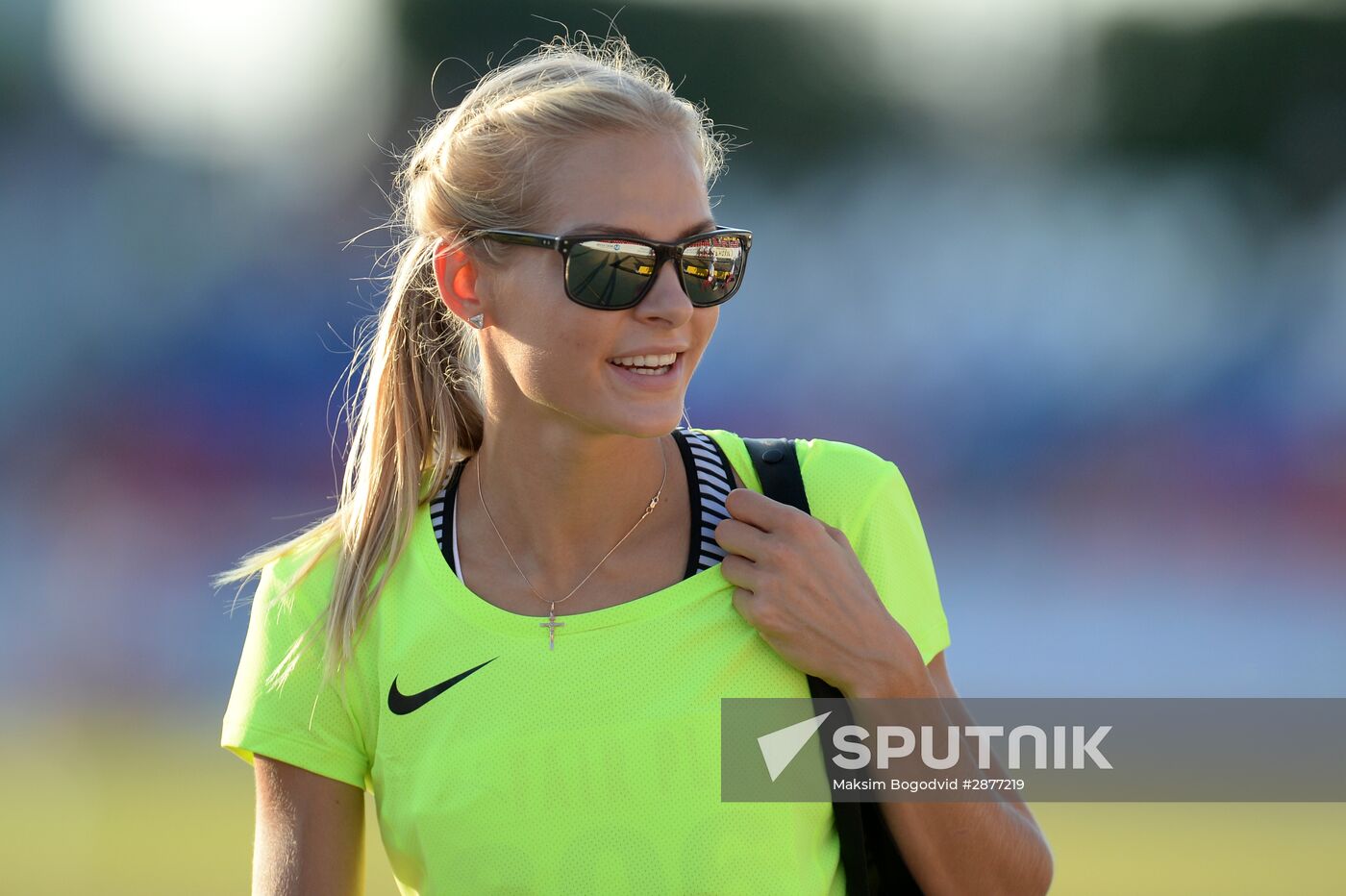 Russian Track and Field Athletics Championship. Day one