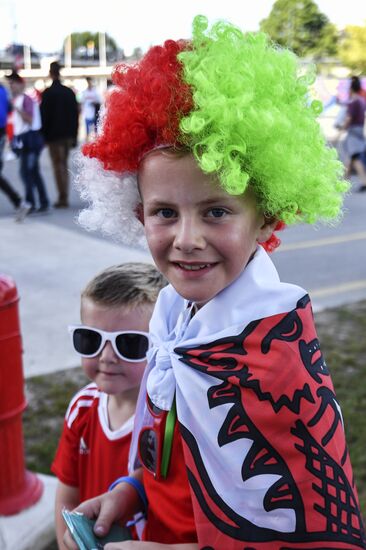 Football. UEFA Euro 2016. Russia vs. Wales