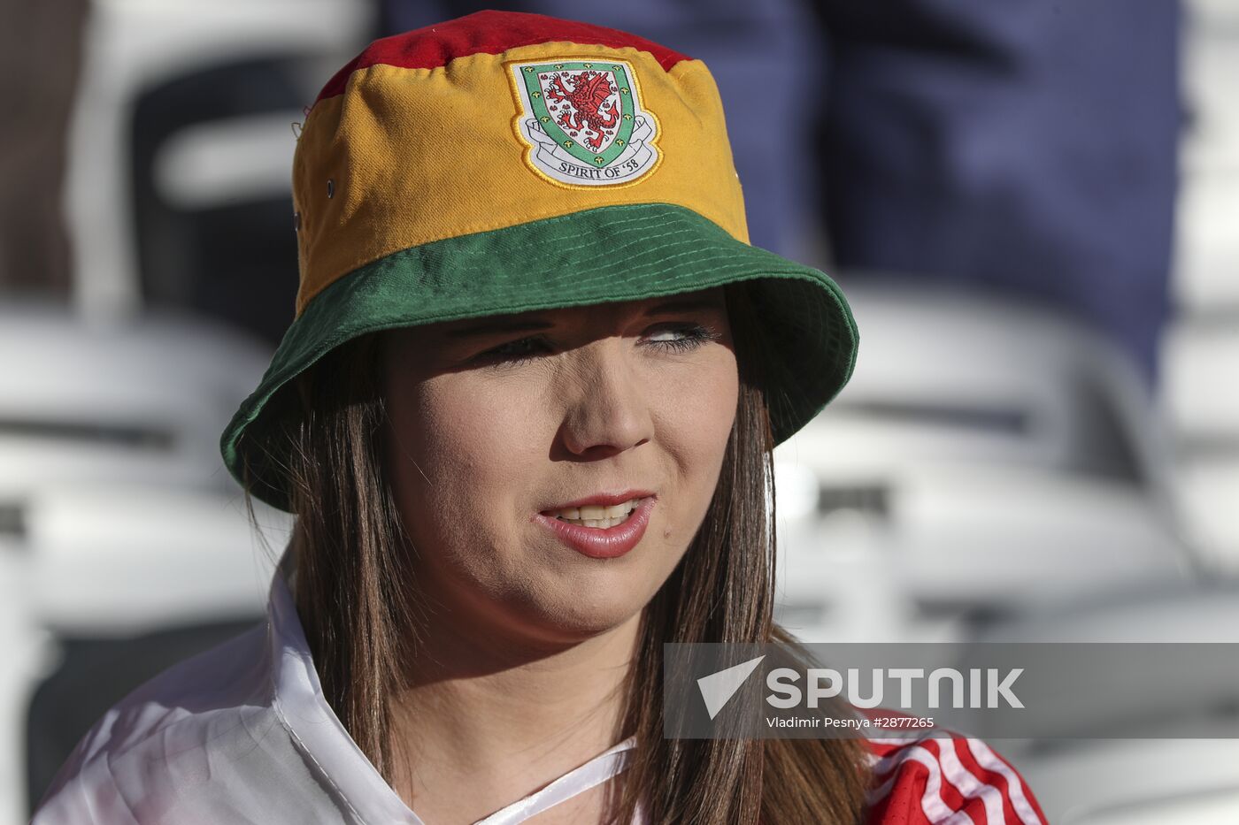 Football. UEFA Euro 2016. Russia vs. Wales