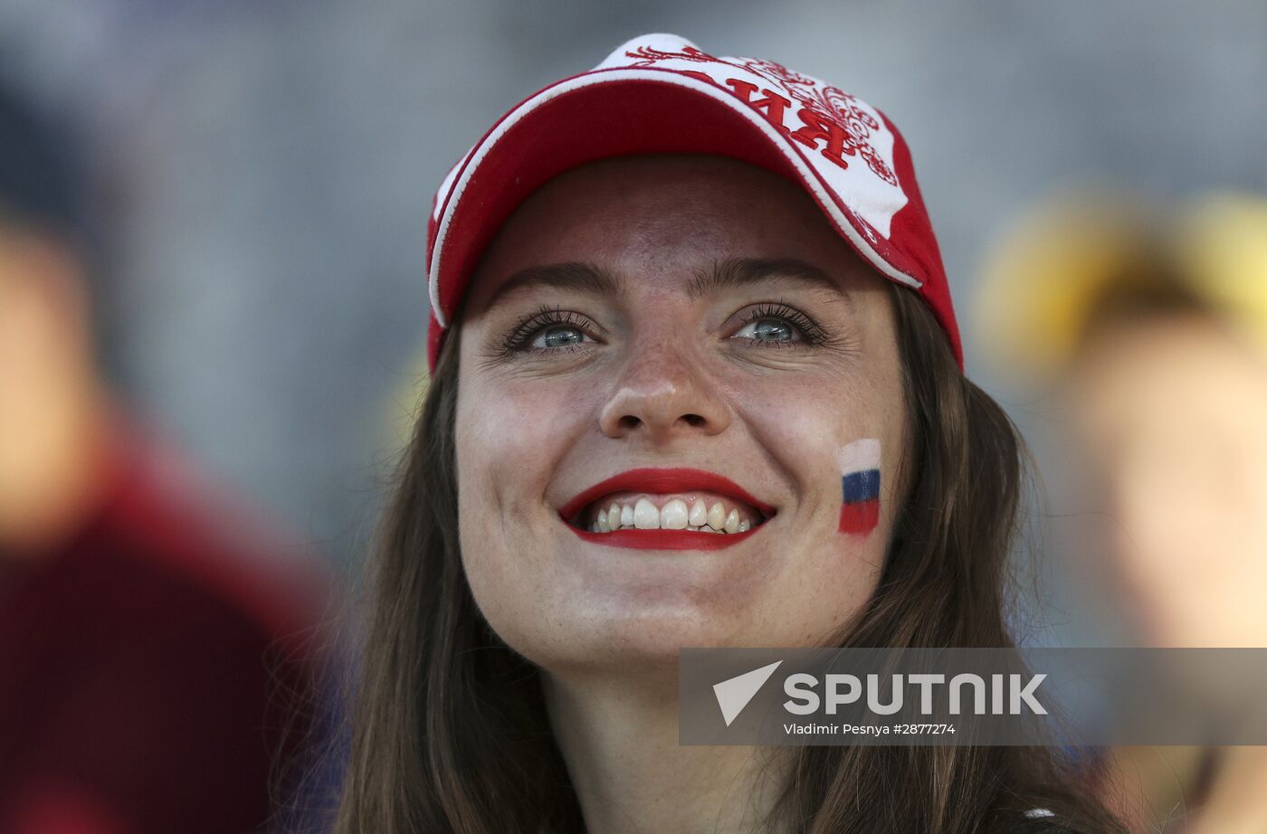 Football. UEFA Euro 2016. Russia vs. Wales