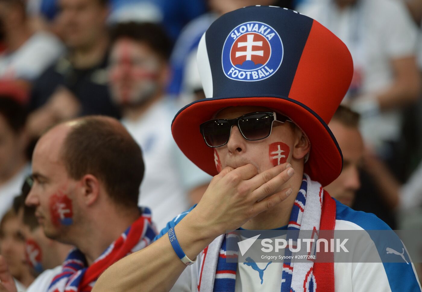 Football. UEFA Euro 2016. Slovakia vs. England