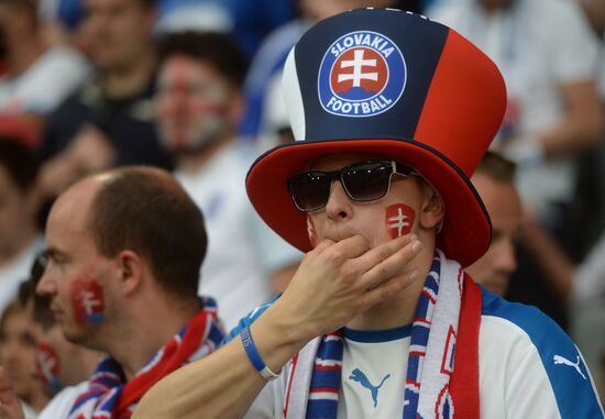 Football. UEFA Euro 2016. Slovakia vs. England