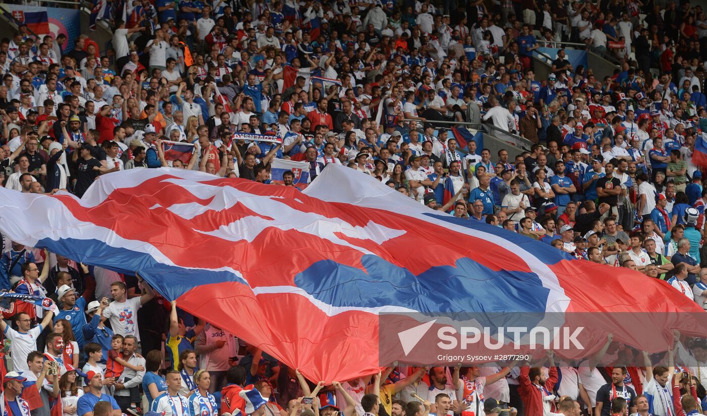 Football. UEFA Euro 2016. Slovakia vs. England